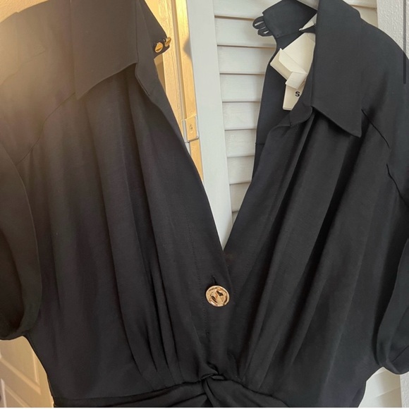 NWOT Black Sandro Jumpsuit - Picture 8 of 10